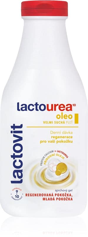 Lactovit LactoUrea Oleo gel doccia rigenerante per pelli molto secche 500 ml