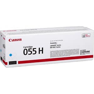 Canon 055h toner originale alta capacita` 5.900 pag colore ciano
