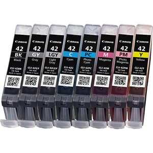 Canon multipack ink cli-42 full 8 inks