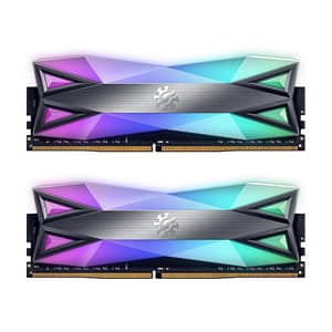 Adata xpg spectrix d60 rgb 16gb (2 x 8gb) ddr4 3.600mhz cl 18