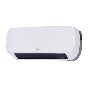 Ardes ar4w04p pareto week 2 termoventilatore ceramico da parete waterproof display digitale e programmatore settimanale timer 12 h con telecomando bianco
