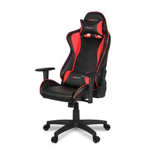 Arozzi mezzo v2 poltrona gaming in ecopelle portata max 120 kg colore nero/rosso