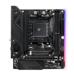 Asus rog crosshair viii impact, scheda madre gaming amd am4 x570 mini-dtx so-dimm.2 (dual m.2), wi-fi 6 (802.11 ax), pcie 4.0, supremefx audio, aura sync rgb usb 3.2 gen 2
