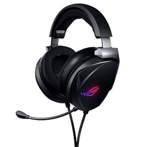 Asus rog theta 7.1 cuffie gaming rgb type c audio reale 7.1 cancellazione rumore dac 7.1 4 driver ess pc e ps4 nintendo switch