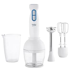 Beko hba5550w frullatore ad immersione capacita` 900 ml 550 w 1 velocita` bianco