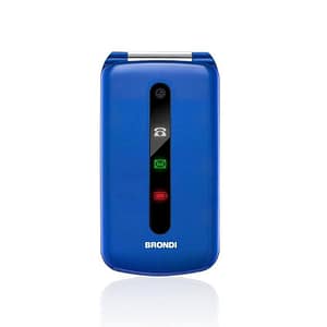 Brondi president dual sim 3 clamshell 32gb italia blu/viola