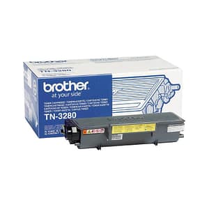 Brother tn-3280 toner nero per hl5340d/5350dn/5350dnlt/5380 – mfc8880dn