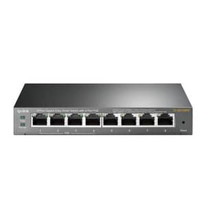 Tp-link easy smart tl-sg108pe switch intelligente 4 x 10-100-1000 (4 poe) + 4 x 10-100-1000 desktop poe