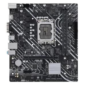 Asus prime h610m-k d4 scheda madre matx, intel h610, lga1700, ddr4, pci 4.0, realtek 1gb ethernet, realtek 7.1 surround, 1xm.2, 4xsata 6gb-s, usb 3.2 gen 1, armoury crate, nero