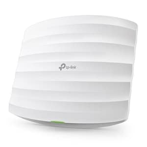 Tp-link eap115 access point wireless montaggio a soffitto 300mbps a 2.4ghz 1 10-100mbps lan 2 antenne