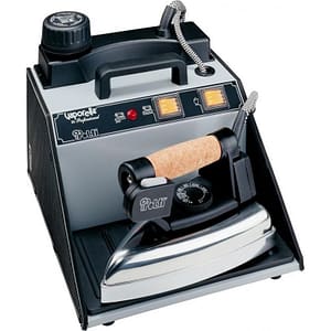 Polti vaporella h2 professional ferro da stiro a vapore con caldaia separata 1.750w piastra alluminio serbatoio 1.3lt colore grigio/nero