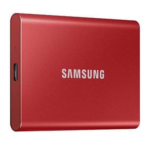 Samsung t7 ssd 500gb esterno usb 3.2 rosso