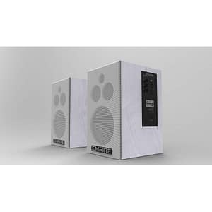 Empire hs.290 sistema audio 2 vie 145+145 watt rms continui woofer 8 bass reflex ingresso xlr stereo-rca bianco