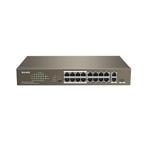 Switch 16p 10/100 poe-150w 2p gbt+1p sfp