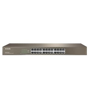 Tenda teg1024g switch 24 porte gigabit 10/100/1000 unamanaged rack
