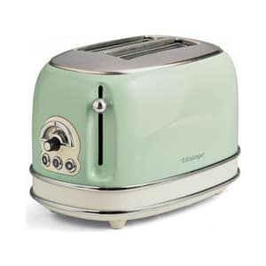 Ariete tostapane vintage 2 fessure 810 w colore verde