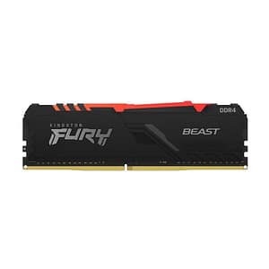 Kingston fury beast rgb memoria ram 8gb 3200mhz ddr4 cl16 dimm