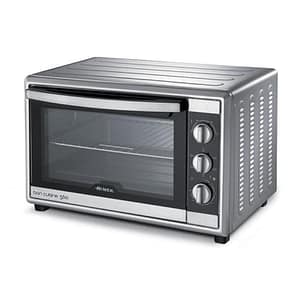 Ariete bon cuisine 560 forno elettrico ventilato 56l girarrosto 6 funzioni di cottura 2.200w colore silver/nero