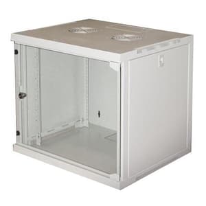 Link armadio 9 unita` da muro per reti (a)485 x (l)540 x (p) 450 mm colore grigio