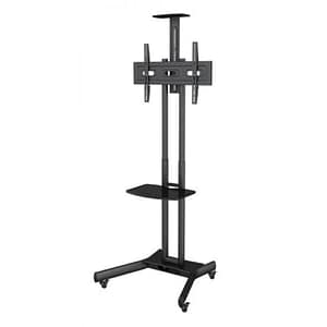Uniview npf10020 staffa da pavimento per tv 65“ 50kg con ruote