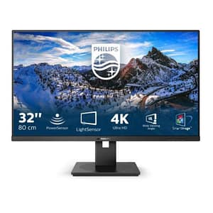 Philips b line 328b1/00 31.5 led va 4k ultra hd 16:9 60hz 4ms contrasto 3.000:1 hub usb hdmi displayport altoparlanti incorporati nero