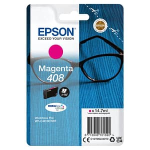 Epson 408 cartuccia singlepack durabrite ultra ink magenta