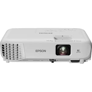 Epson eb-w06 videoproiettore 3lcd pannello rgb lcd 3.700 lumen risoluzione wxga 1280×800 contrasto 16.000:1 proiezione fino 320 hdmi vga usb white