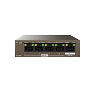 Ip-com switch 5 porte gigabit pd – 4 porte poe out 1 porta poe in