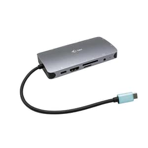 I-tec c31nanodockvgapd metal usb-c nano dock hdmi-vga con lan e power delivery 100w