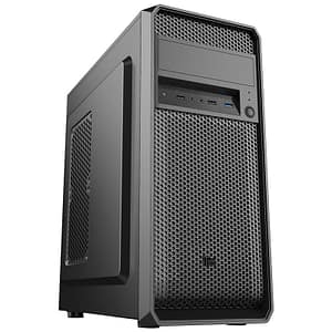 Itek case prime dark middle tower atx 500w usb 3.0 12cm fan