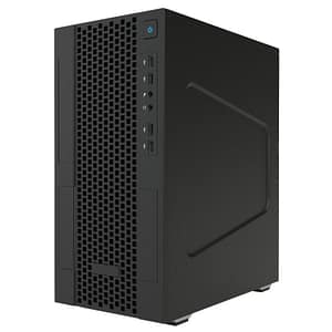 Itek smallcom-p case mini tower m-atx 1xusb3 2xusb2 1xusb type-c mesh nero