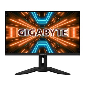 Gigabyte m32q 31.5 led ips quad hd 16:9 165hz 0.8ms contrasto 1.000:1 freesync premium hub usb hdmi displayport usb-c altoparlanti incorporati nero