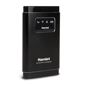 Hamlet 4g lte wi-fi hotspot permette di condividere la connessione internet 4g/3g con un massimo di 10 dispositivi wi-fi