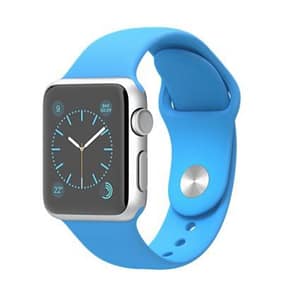 Apple watch sport cassa 38mm alluminio silver cinturino blue garanzia europa