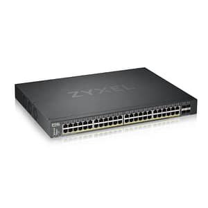 Zyxel xgs1930-52hp switch intelligente 48×10-100-1000 (poe+) + 4 x 10 gigabit sfp+ montabile su rack poe+ 375w