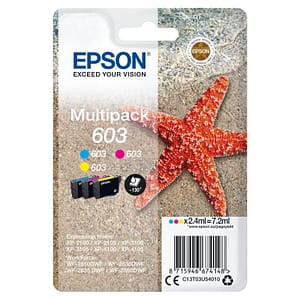 Epson 603 multipack 3 colori ciano-magenta-giallo