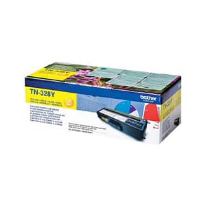 Brother tn-328y toner giallo per dcp-9270cdn/hl-4570cdw-4570cdwt 6.000 pag
