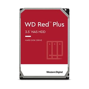 Western digital red plus hdd 12.000gb sata iii 3.5 5.400rpm 256mb