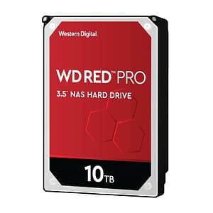 Western digital red pro hdd 10.000gb sata iii 3.5 7.200 rpm