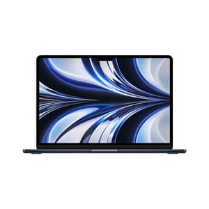 Apple macbook air 13.6 chip m2 cpu 8-core e gpu 10-core ram 8gb-ssd 512gb-os monterey blu (mly43t/a)