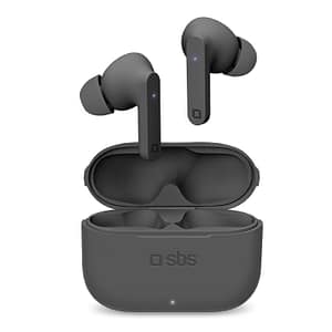 Sbs urban pro auricolare true wireless stereo (tws) in-ear musica e chiamate bluetooth 300mah con custodia di ricarica gommini l/m/s inclusi nero