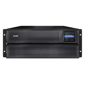 Apc smart ups x ups 2.299va 1980w rs-232 usb durata in blackout 9.8min nero garanzia italia (smx2200rmhv2u)
