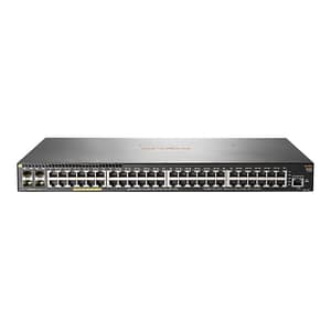 Hp aruba 2930f 48g poe+ 4sfp+ switch l3 gestito 48 x 10-100-1000 (poe+) + 4 x 1 gigabit – 10 gigabit sfp+ (uplink) montabile su rack poe+