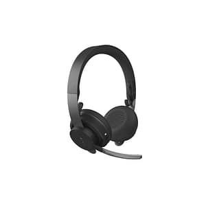 Logitech zone wireless teams cuffie stereo con microfono bluetooth eliminazione del rumore attiva