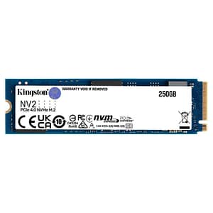 Kingston technology 250g nv2 m.2 2280 nvme ssd