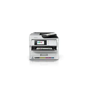 Epson workforce pro wf-c5890dwf stampante multifunzione colore ink-jet a4 fino a 25 ppm stampa display 10.9 touch screen a colori 4800 x 1200 dpi usb 2.0 gigabit lan wi-fi nero grigio