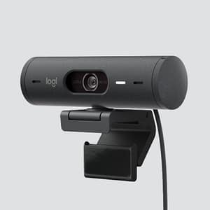 Logitech brio 500 webcam 4mp 1920×1080 pixel usb-c grafite