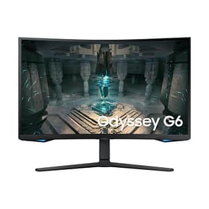 Samsung odissey g6 ls32bg650 32 led va wqhd monitor gaming curvo 16:9 350 cdm 2500:1 240hz freesync premium pro wi-fi 5 hdmi displayport 2560 x 1440