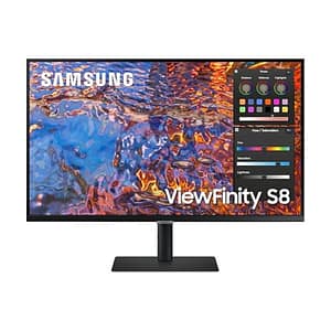 Samsung monitor flat 32“ ls32b800pxu 3840×2160 pixel 4k ultra hd ips tempo di risposta 5 ms nero