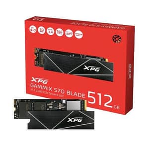 Adata xpg gammix s70 blade ssd 512gb m.2 2280 nvme pcie 4×4 3d nand ldpc aes 256 bit funziona con ps5.